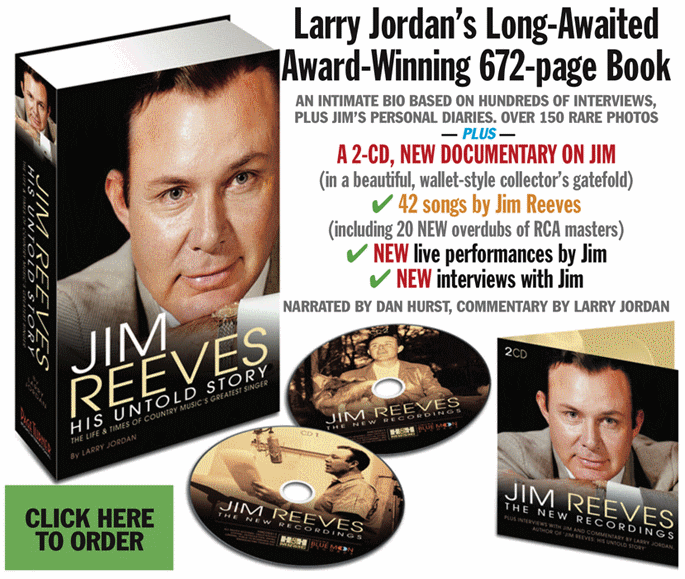 Jim Reeves book and 2 CD set